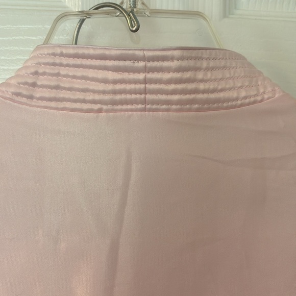 Barbizon Satin-Feel outside Soft Brushed Cotton Inside Pajamas Size Small - Picture 9 of 15